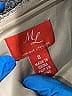 ML Monique Lhuillier 100% Polyester Metallic Silver Cocktail Dress Size 8 - photo 7