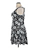 Hot Topic Print Gray Casual Dress Size XL - photo 5