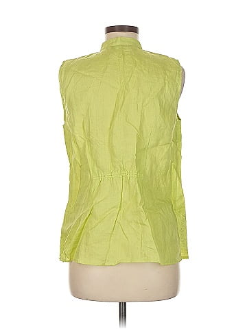 Lucy & Laurel Sleeveless Button-Down Shirt (view 2)