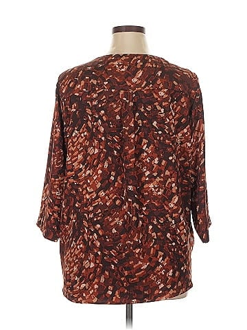 prologue 3/4 Sleeve Blouse (view 2)