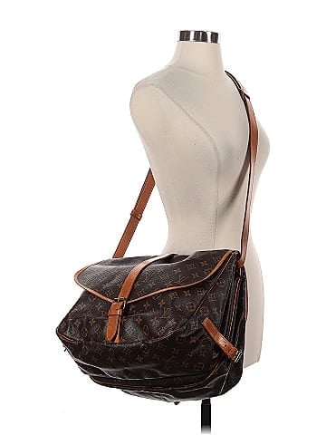 Louis Vuitton Vintage Monogram Coated Canvas Saumur 35 Bag (view 2)