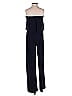 ML Monique Lhuillier Solid Blue Jumpsuit Size 4 - photo 2
