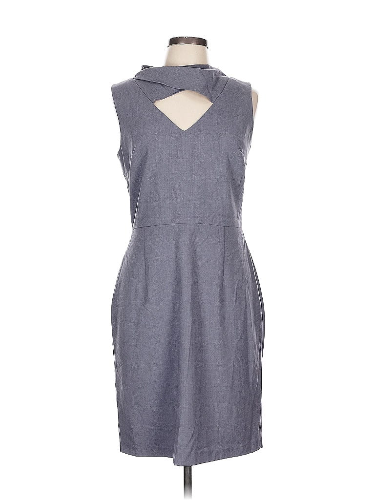 Pre-owned Marc New York Andrew Marc Casual Dress In Gray