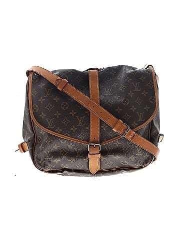 Louis Vuitton Vintage Monogram Coated Canvas Saumur 35 Bag (view 1)