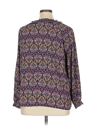 Counterparts Long Sleeve Blouse (view 2)