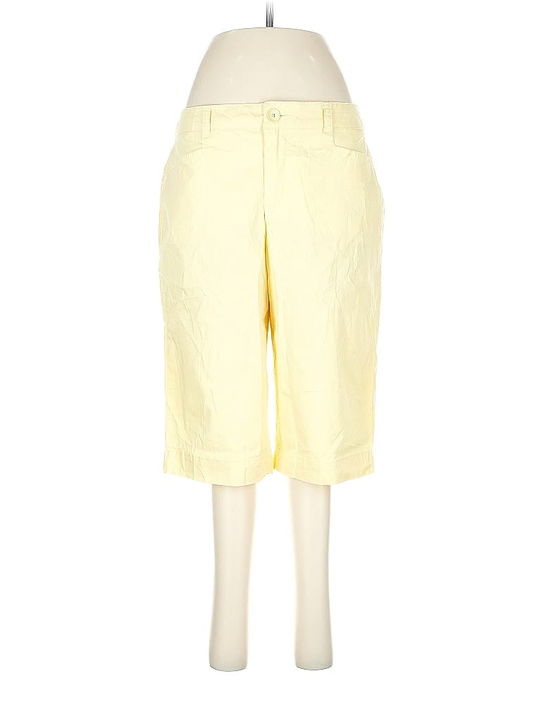 Pre-owned Bandolino Casual Pants In Yellow