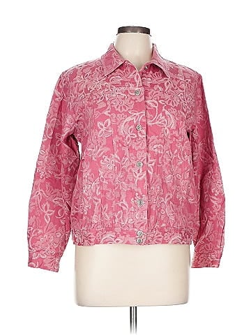 Alfred Dunner Alfred Dunner Pink Floral Jacket (view 1)