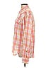 Guess Jeans 100% Cotton Plaid Pink Long Sleeve Button-Down Shirt Size L - photo 5
