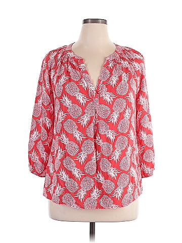 Crown & Ivy 3/4 Sleeve Blouse (view 1)