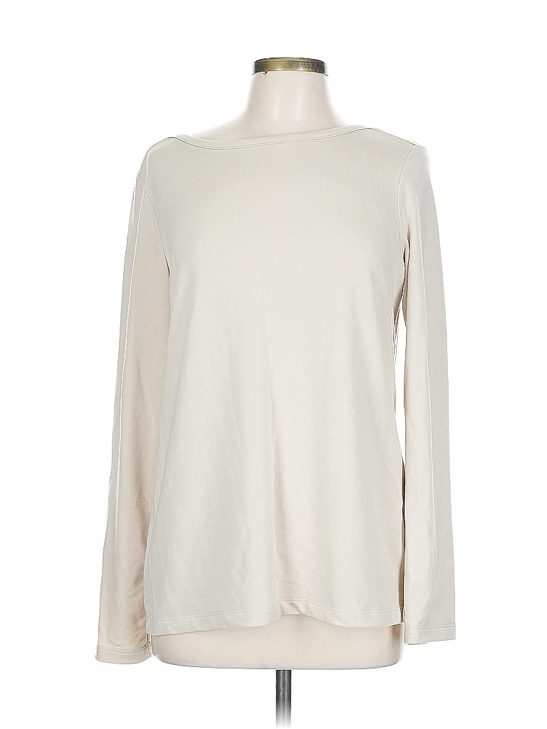 Pre-owned Banana Republic Pullover Sweater In White