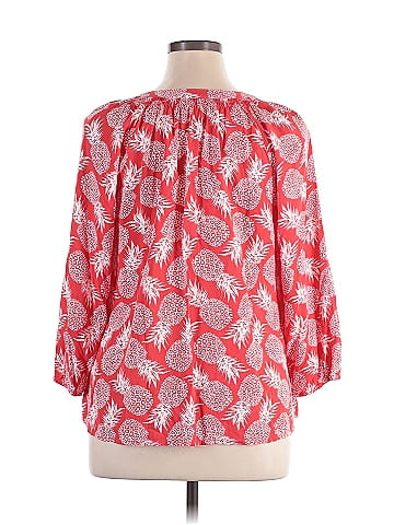 Crown & Ivy 3/4 Sleeve Blouse (view 2)