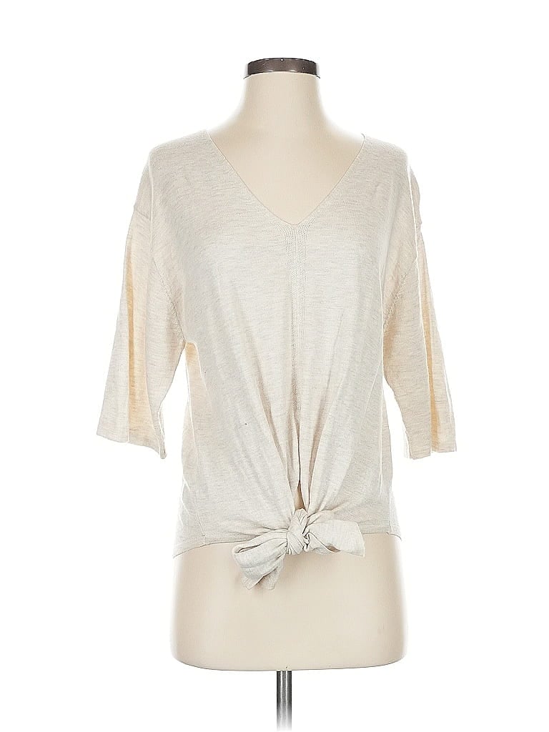 Elan Silver Tan 3/4 Sleeve T-Shirt Size S - photo 1
