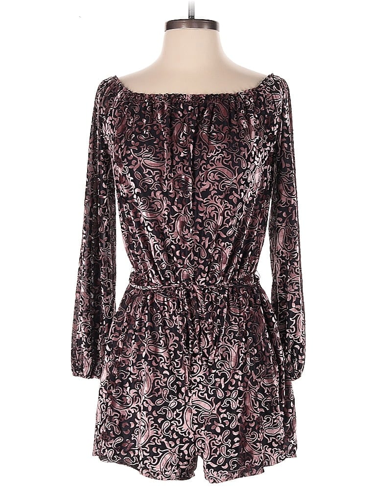 Pre-owned Ecote Romper In Burgundy