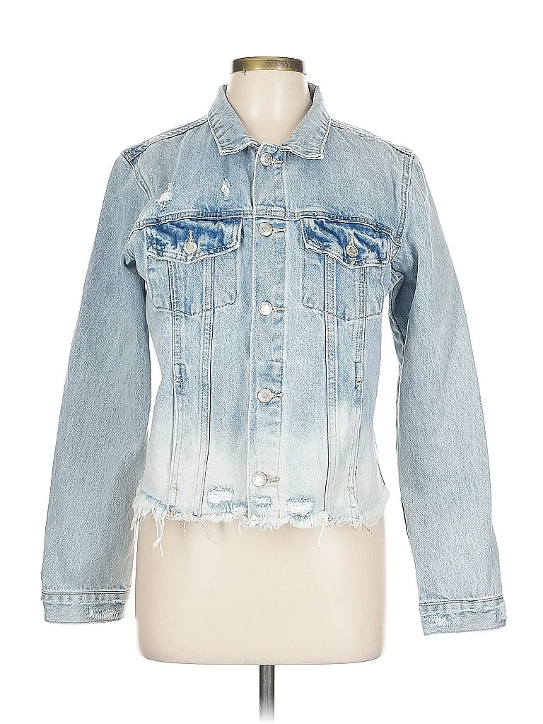 Vervet 100% Cotton Blue Denim Jacket Size L - photo 1