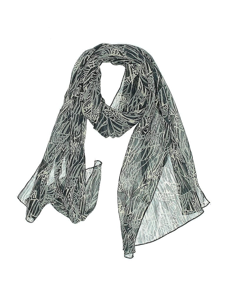 Pre-owned Unbranded Scarf In Blue