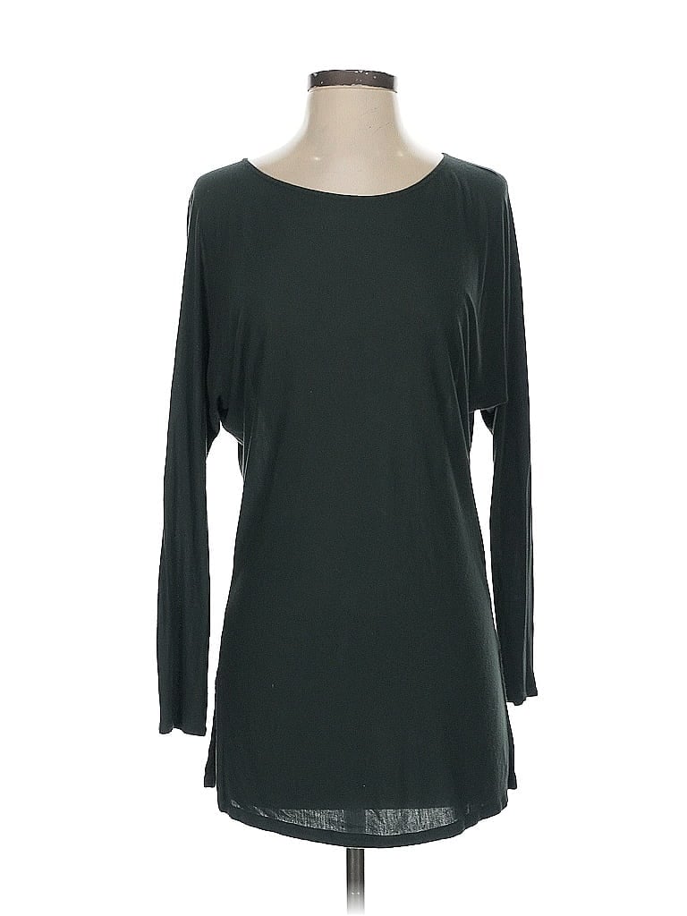 Pre-owned Vince 3/4 Sleeve T-shirt In Green