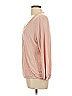 Soho JEANS NEW YORK & COMPANY Pink Long Sleeve Blouse Size L - photo 5