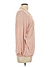 Soho JEANS NEW YORK & COMPANY Pink Long Sleeve Blouse Size L - photo 4