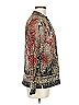 Chico's 100% Polyester Paisley Gold Long Sleeve Blouse Size M - photo 4