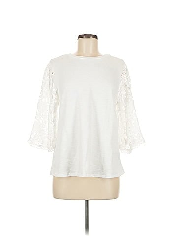 Free the Roses 3/4 Sleeve Top (view 1)