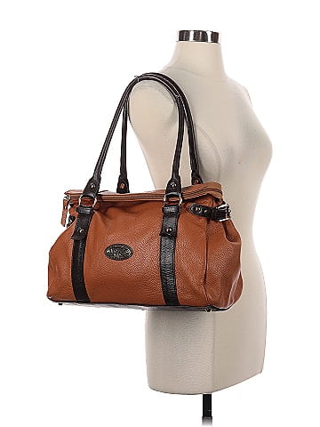 Cristina Leather Satchel (view 2)