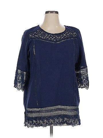 Suzanne Betro 3/4 Sleeve Blouse (view 1)