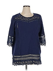 Suzanne Betro 3/4 Sleeve Blouse