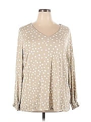 Belle By Kim Gravel Long Sleeve Blouse