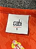 CAbi 100% Polyester Orange Sleeveless Blouse Size S - photo 7