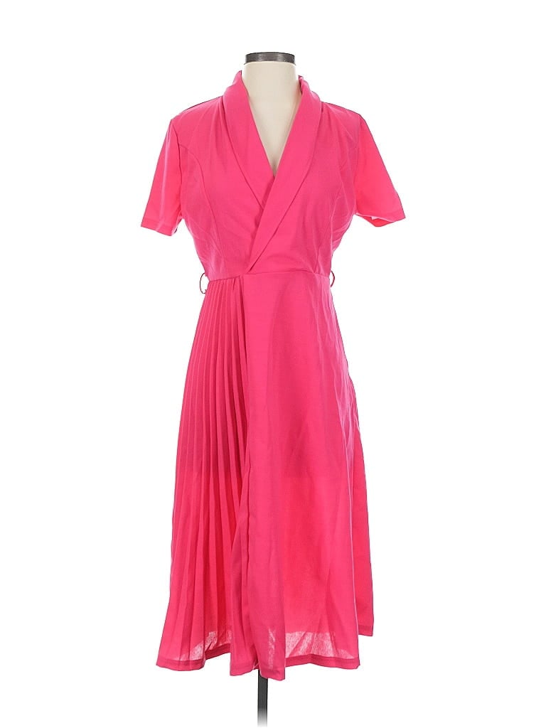 Pre-owned Assorted Brands Cocktail Dress In Pink