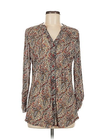 Perseption Concept Long Sleeve Blouse (view 1)