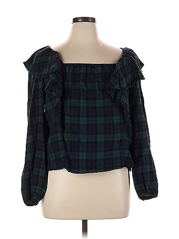 J.Crew Factory Store Long Sleeve Blouse (view 1)
