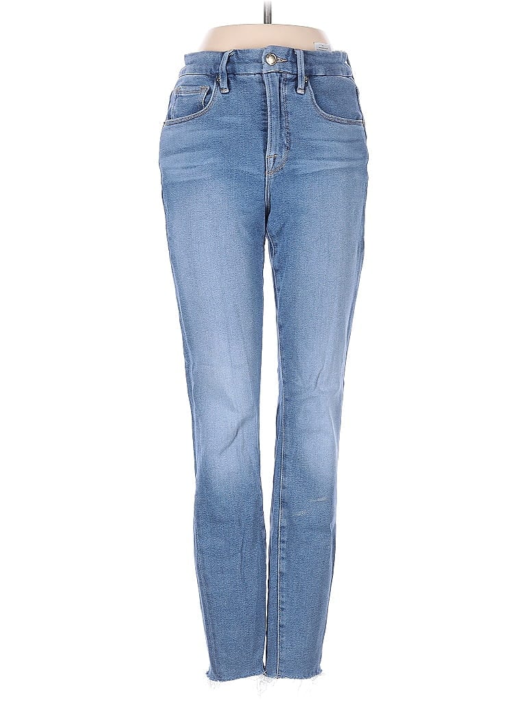 Pre-owned Good American Jeans In Blue