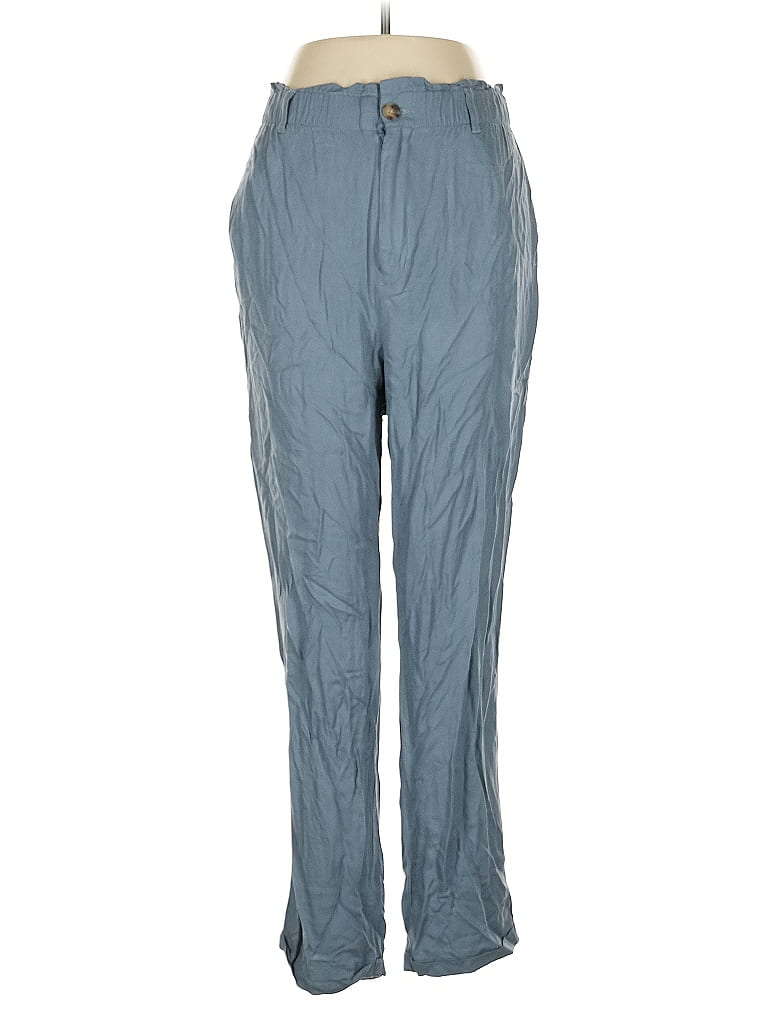 Pre-owned Express Casual Pants In Blue