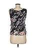 Alex Evenings 100% Polyester Black Sleeveless T-Shirt Size M - photo 2