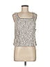 Alex Evenings Silver Sleeveless Top Size M - photo 1