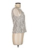 Alex Evenings Silver Sleeveless Top Size M - photo 4