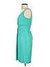 Carole Little Solid Teal Casual Dress Size XS - photo 5