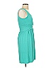 Carole Little Solid Teal Casual Dress Size XS - photo 4