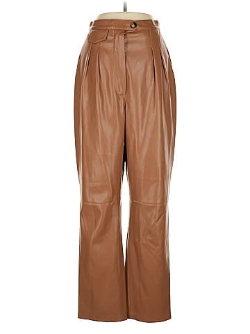 Nanushka Faux Leather Pants (view 1)