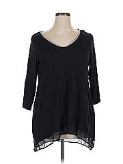 Rose + Olive 3/4 Sleeve Top