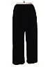 Alex Evenings Solid Black Casual Pants Size 2X - photo 2