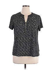 Anne Klein Short Sleeve Blouse