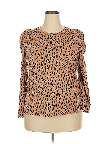 Crown & Ivy Long Sleeve Blouse (view 1)