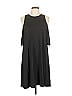 Cupcakes & Cashmere Solid Black Casual Dress Size L - photo 1