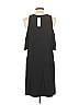 Cupcakes & Cashmere Solid Black Casual Dress Size L - photo 2