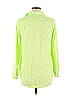 Crown & Ivy 100% Lyocell Green Long Sleeve Button-Down Shirt Size S - photo 2