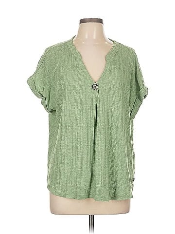 Adrienne Vittadini Short Sleeve Blouse (view 1)