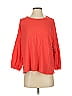 Sundry 100% Pima Cotton Red 3/4 Sleeve T-Shirt Size S - photo 1