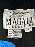 MAGALI COLLECTION 100% Polyester Black Dress Pants Size 4 - photo 3